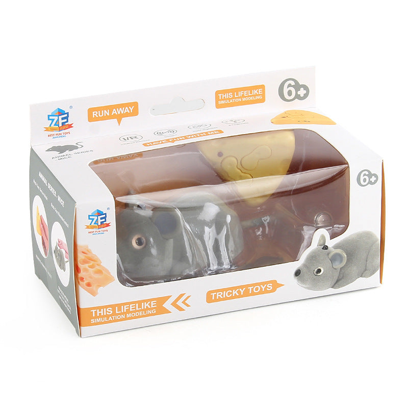 Remote Control Infrared Sensor Simulation Mouse Usb Rechargeable Pet Toy