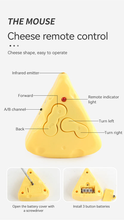 Remote Control Infrared Sensor Simulation Mouse Usb Rechargeable Pet Toy