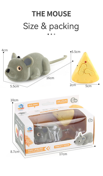 Remote Control Infrared Sensor Simulation Mouse Usb Rechargeable Pet Toy