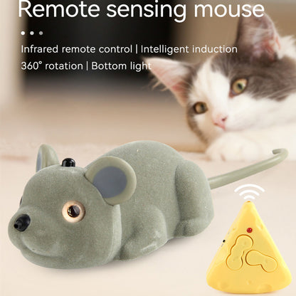 Remote Control Infrared Sensor Simulation Mouse Usb Rechargeable Pet Toy