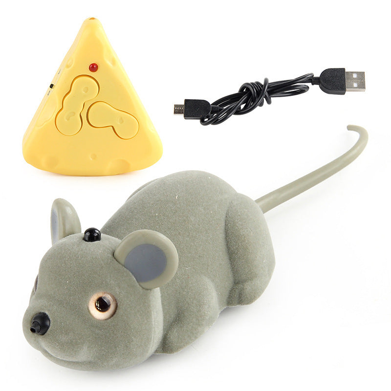 Remote Control Infrared Sensor Simulation Mouse Usb Rechargeable Pet Toy