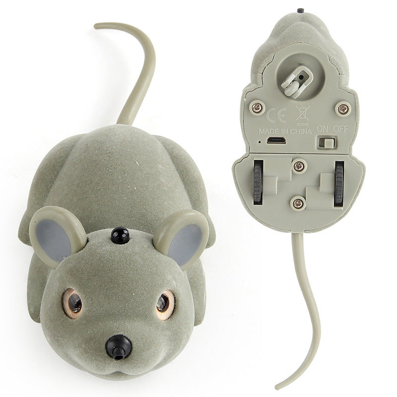 Remote Control Infrared Sensor Simulation Mouse Usb Rechargeable Pet Toy